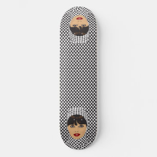 Polka Dot Girl Skateboard