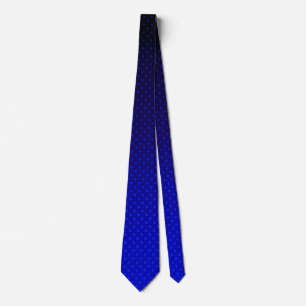 Polka dot gradient navy black colours dark print  tie