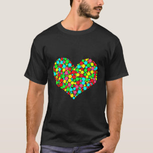 Polka Dot Heart International Dot Day Funny Septem T-Shirt