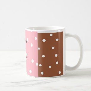 Polka Dot Latte -mug Coffee Mug