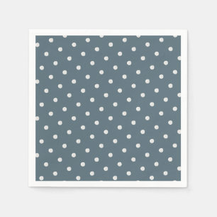 Polka dot modern graphic napkin
