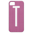Polka Dot Monogram iPhone 5 Case