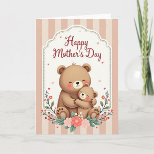 Polka Dot Mothers Love Card