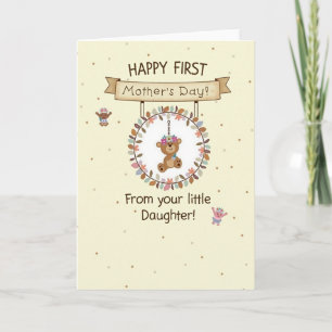 Polka Dot Mum To Be Card