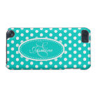 Polka dot named teal aqua 