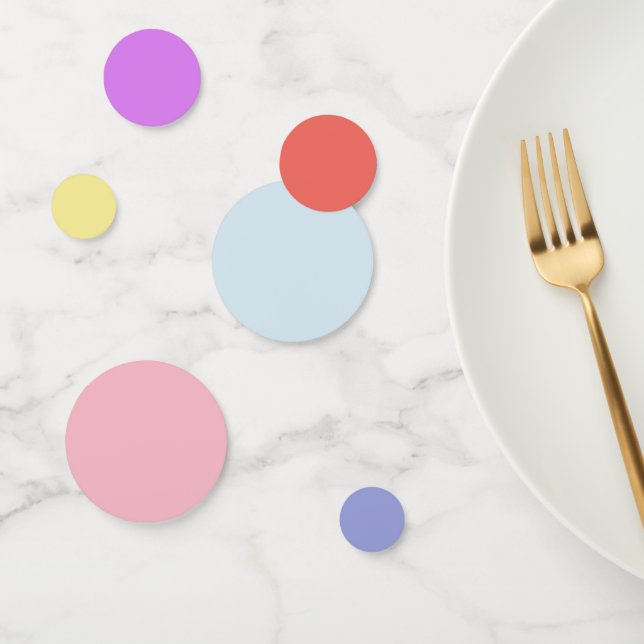 Polka Dot Party Table Confetti (Group)