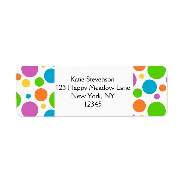 Polka Dot Pattern (Front)