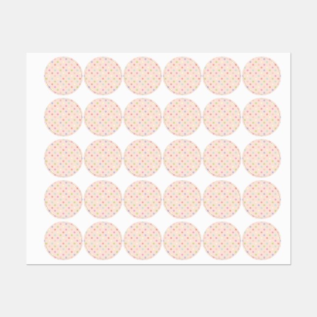 Polka dot pattern (Sheet)