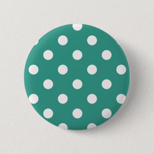 Polka dot pattern 6 cm round badge