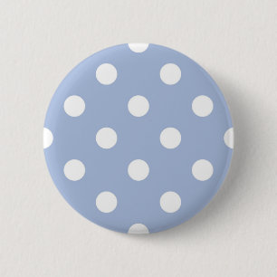 Polka dot pattern 6 cm round badge