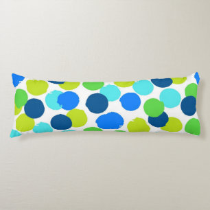 Polka dot pattern body cushion