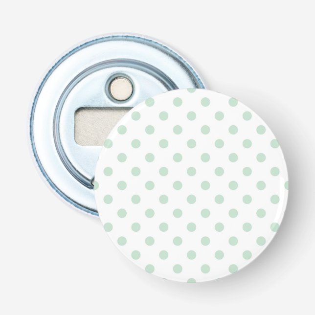 Polka dot pattern bottle opener (Front)