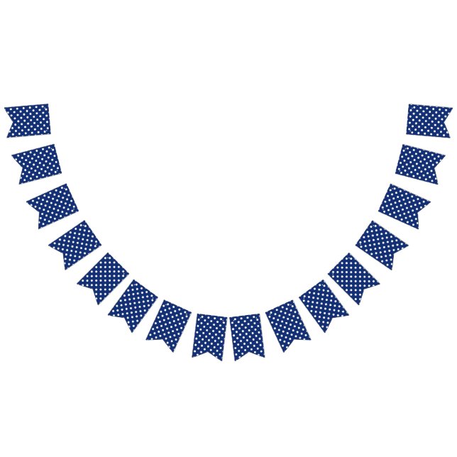 Polka dot pattern bunting  (All)