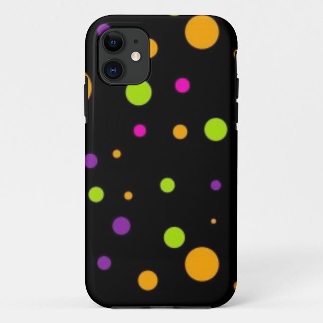 Polka dot pattern Case-Mate iPhone case (Back)