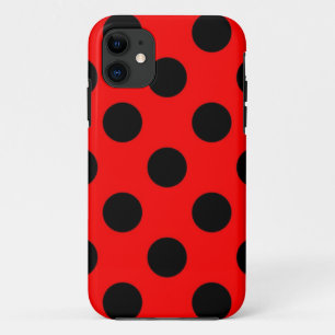 Polka dot pattern iPhone 11 case