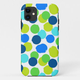 Polka dot pattern iPhone 11 case