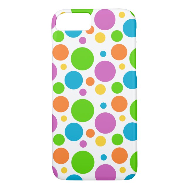 Polka Dot Pattern Case-Mate iPhone Case (Back)