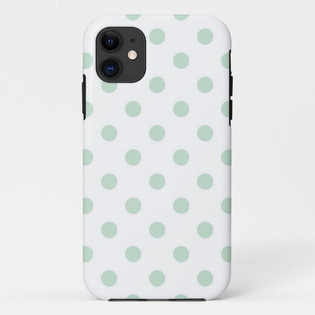 Polka dot pattern Case-Mate iPhone case (Back)