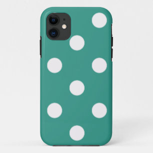 Polka dot pattern iPhone 11 case
