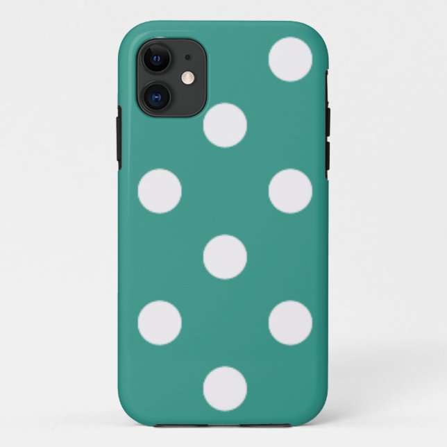 Polka dot pattern Case-Mate iPhone case (Back)