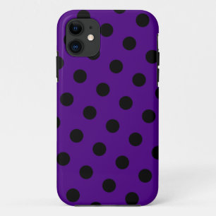 Polka dot pattern iPhone 11 case