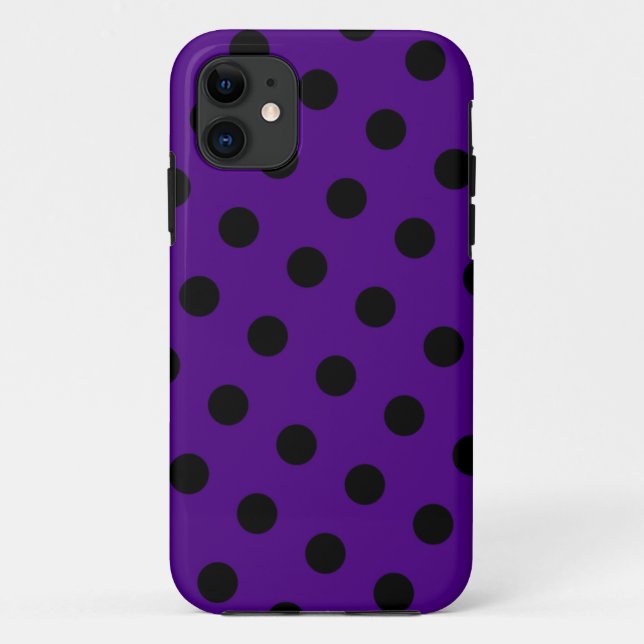Polka dot pattern Case-Mate iPhone case (Back)