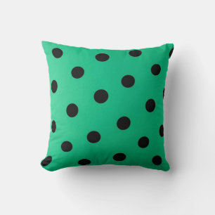 Polka dot pattern cushion