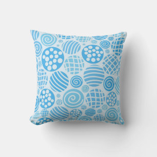 Polka dot pattern cushion