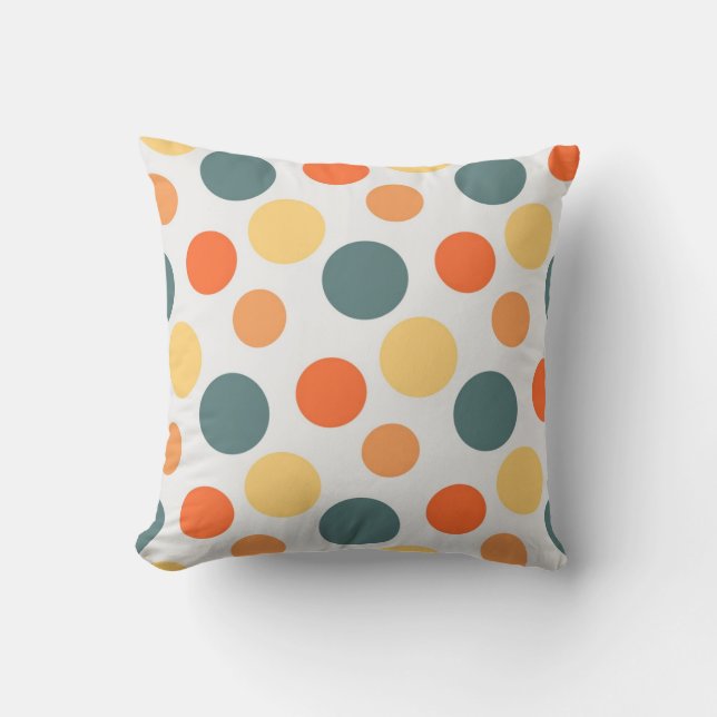 Polka dot pattern cushion (Front)