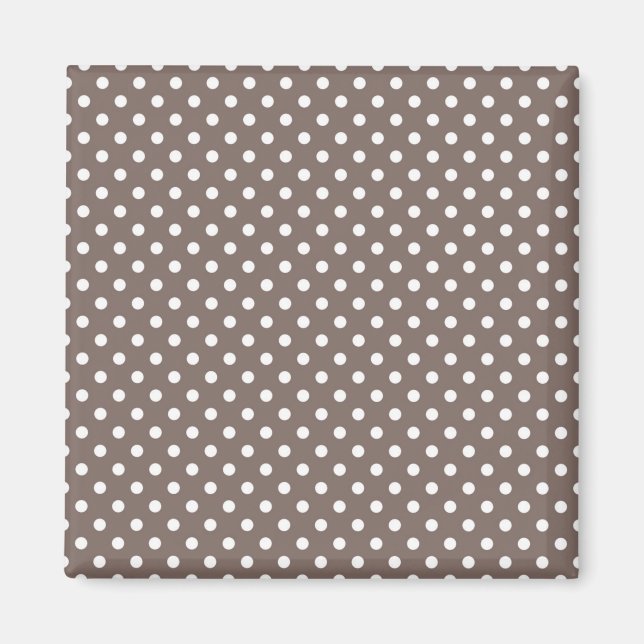 Polka dot pattern magnet (Front)
