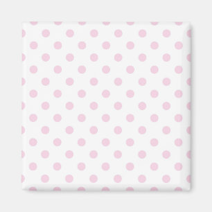 Polka dot pattern magnet