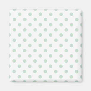 Polka dot pattern magnet