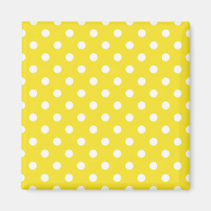 Polka dot pattern magnet
