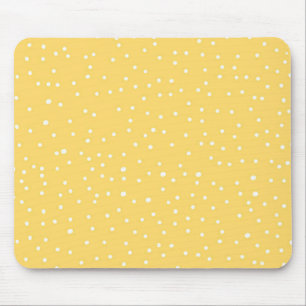 Polka dot pattern mouse mat