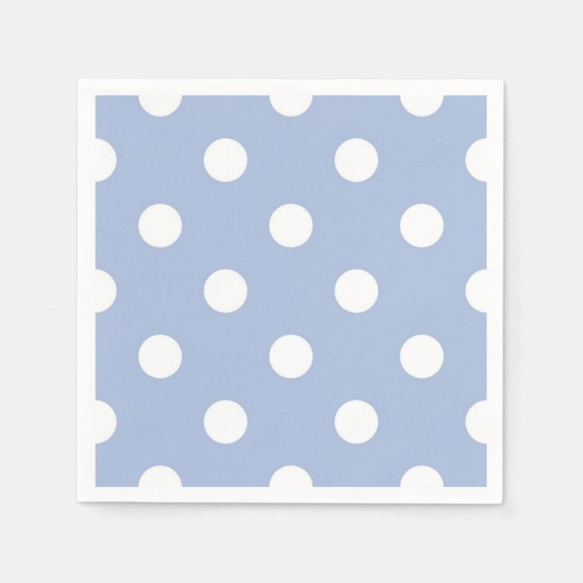 Polka dot pattern napkin (Front)