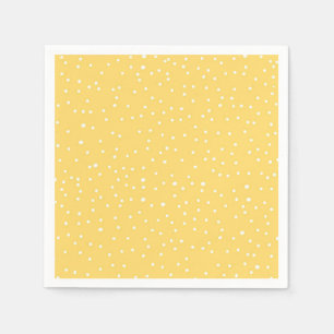 Polka dot pattern napkin