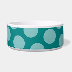 Polka Dot Pattern Pet Bowl