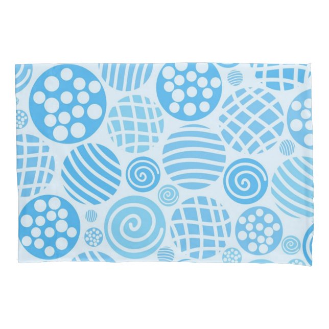 Polka dot pattern pillowcase (Front)