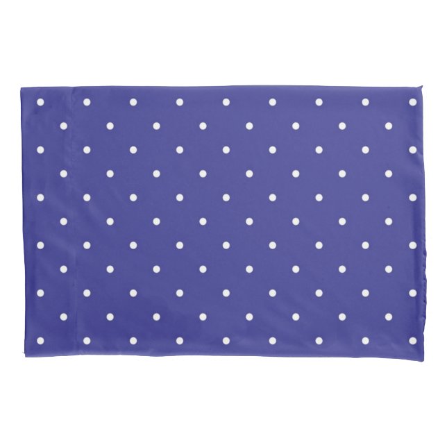 Polka dot pattern pillowcase (Front)