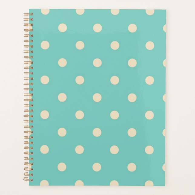 Polka dot pattern planner (Front)