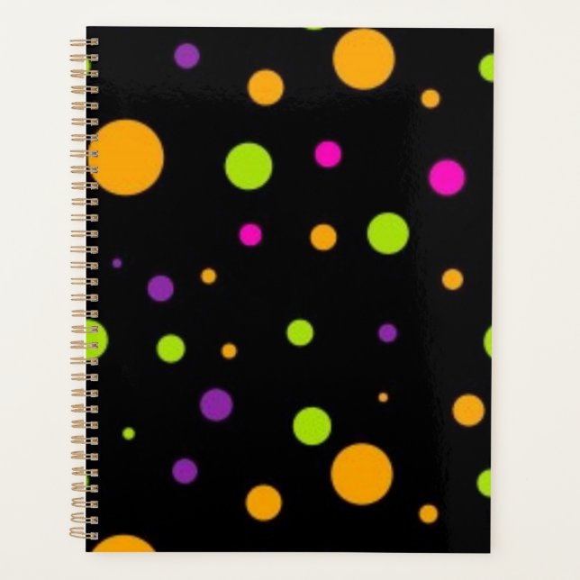 Polka dot pattern planner (Front)