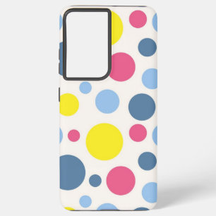 Polka dot pattern samsung galaxy case