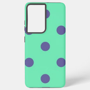 Polka dot pattern samsung galaxy case