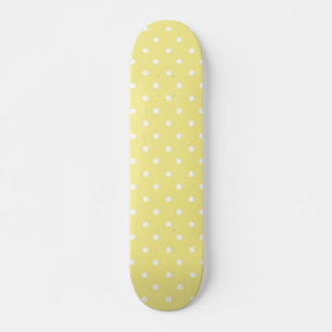Polka dot pattern skateboard