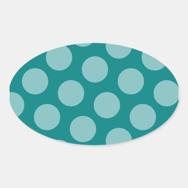 Polka Dot Pattern Sticker (Front)