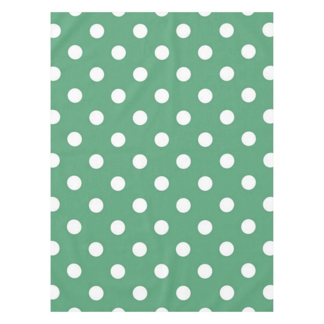 Polka dot pattern tablecloth (Front)