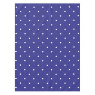 Polka dot pattern tablecloth