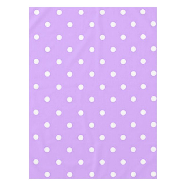 Polka dot pattern tablecloth (Front)