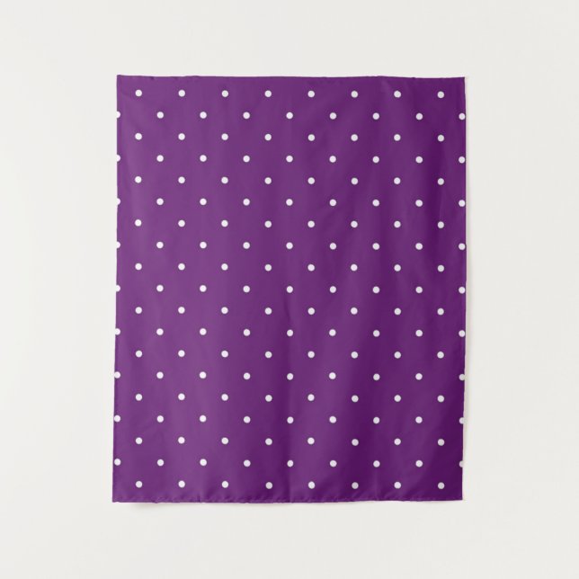 Polka dot pattern tapestry (Front)