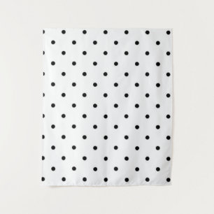 Polka dot pattern tapestry